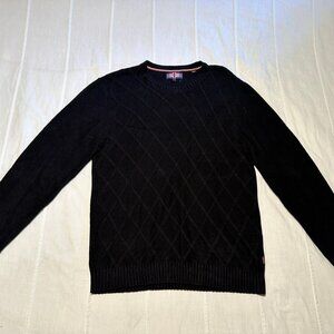Soul of London Black Knit Sweater - Size XL